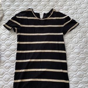 Urban outfitters striped t-shirt dress